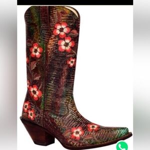 Durango Crush Floral Embroidered Western Boots